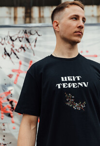 Фото - Футболка патриотическая Staff x Цвіт Терену «Побратими» - Men box