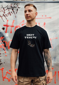 Фото - Футболка черная Staff x Цвіт Терену «Новий всесвіт» - Men box