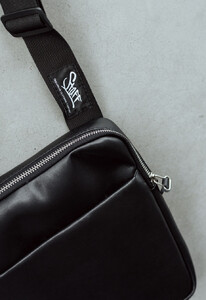 Фото - Чоловіча чорна барсетка Staff black leather - Men box