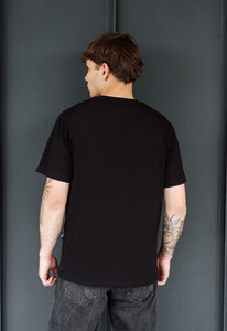 Фото - Футболка классическая черная Staff black logo - Men box