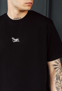 Фото - Футболка классическая черная Staff black logo - Men box