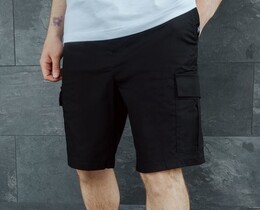 Фото - Чорні шорти карго Staff cargo nek black - Men box