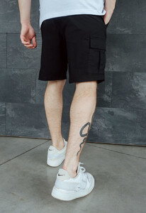 Фото - Чорні шорти карго Staff cargo nek black - Men box