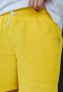 Фото - Пляжні шорти жовті однотонні Staff lo yellow - Men box