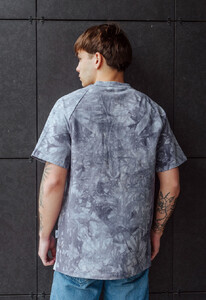 Фото - Футболка тай-дай серая Staff tay day fo oversize - Men box
