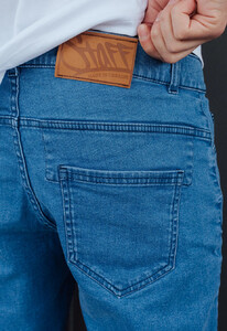 Фото - Джинсові чоловічі шорти Staff haw blue slim - Men box