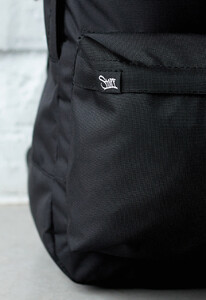 Фото - Міський чорний рюкзак Staff en 19L black logo - Men box