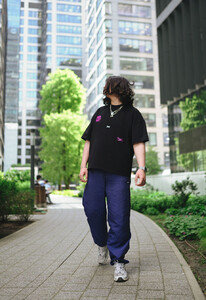 Фото - Футболка чорного кольору Staff x SadSvit black oversize - Men box