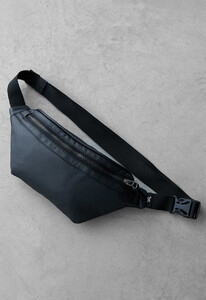 Фото - Поясна сумка з екошкіри Staff black leather - Men box