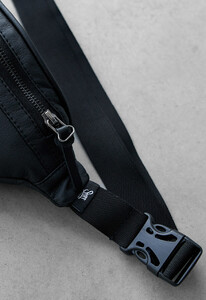 Фото - Поясна сумка з екошкіри Staff black leather - Men box