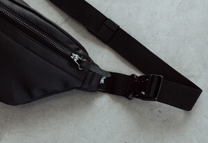 Фото - Поясная сумка из экокожи Staff black leather - Men box