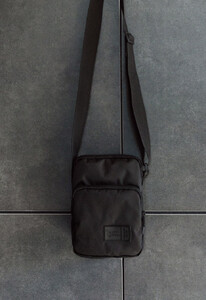 Фото - Сумка через плече чорна Staff black - Men box