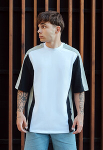 Фото - Футболка триколірна Staff dr oversize - Men box