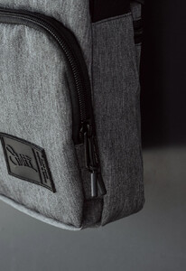 Фото - Сумка барсетка через плече сіра Staff gray - Men box