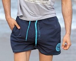 Фото - Чоловічі пляжні шорти Gailang синього кольору - Men box