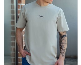 Фото - Футболка серого цвета Staff gray logo - Men box