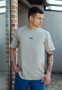 Фото - Футболка серого цвета Staff gray logo - Men box