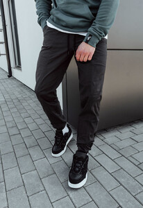 Фото - Джоггеры темно-серые Staff dark gray - Men box