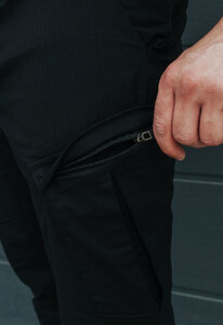 Фото - Тактические штаны черного цвета Staff cargo black - Men box
