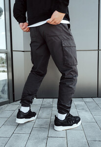 Фото - Штаны темно-серые Staff cargo SJ dark gray - Men box