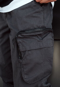 Фото - Штаны темно-серые Staff cargo SJ dark gray - Men box
