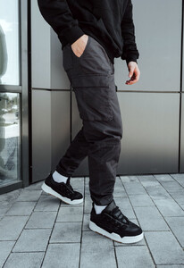 Фото - Штаны темно-серые Staff cargo SJ dark gray - Men box