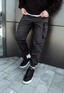 Фото - Штаны темно-серые Staff cargo SJ dark gray - Men box