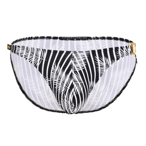 Фото - Плавки Andrew Christian Holiday Buckle смугасті з пряжкою - Men box