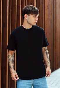 Фото - Футболка однотонная черная Staff black basic - Men box