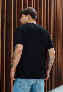 Фото - Футболка однотонная черная Staff black basic - Men box