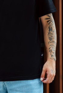 Фото - Футболка однотонная черная Staff black basic - Men box