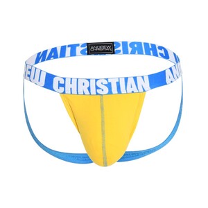 Фото - Джоки от Andrew Christian хлопковые желтого цвета - Men box