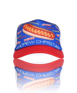 Фото - Бейсболка от Andrew Christian с ярким принтом Hot Dog - Men box