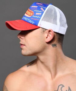Фото - Бейсболка от Andrew Christian с ярким принтом Hot Dog - Men box