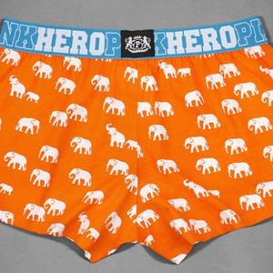 Фото - Мужские семейные трусы оранжевого цвета Pink Hero - Men box