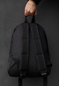 Фото - Універсальний рюкзак чорного кольору Staff 20L black - Men box