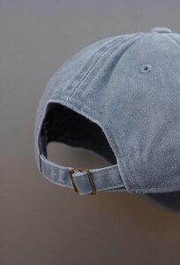 Фото - Молодежная кепка серого цвета Staff gray logo - Men box
