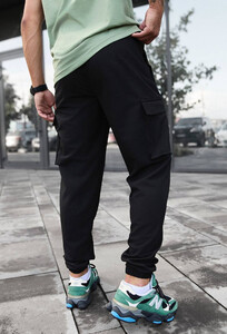 Фото - Штаны карго черные Staff cargo tao spandex black - Men box