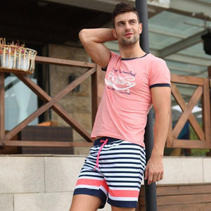 Фото - Смугасті кольорові шорти Gailang - Men box