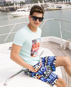 Фото - Цветные шорты с надписями  Gailang - Men box