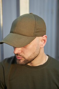 Фото - Базовая бейсболка от бренда Intruder MyCap в цвете хаки - Men box