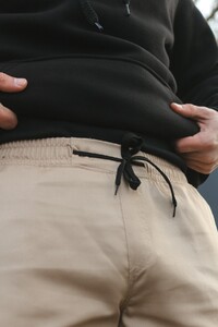 Фото - Мужские повседневные джоггеры от Intruder бежевые - Men box