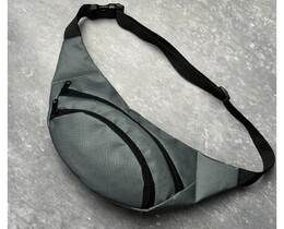 Фото - Універсальна бананка від Intruder у сірому кольорі - Men box