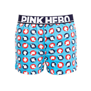 Фото - Мужские семейные трусы с рисунком королевы Pink Hero - Men box