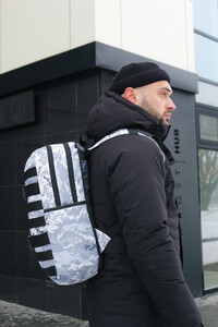 Фото - Серый рюкзак Intruder Fazan V2 пиксельной расцветки - Men box