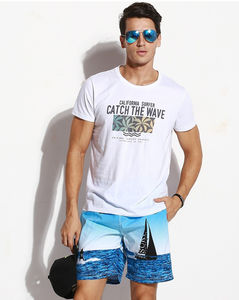 Фото - Шорты пляжные разноцветные с рисунком - Men box