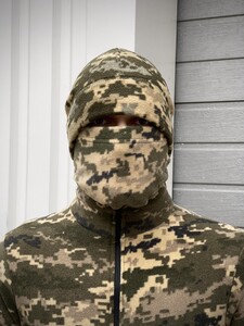 Фото - Піксельна шапка для чоловіків від Intruder із флісу - Men box
