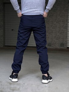 Фото - Штани утеплені Intruder SoftShell Basic темно-сині - Men box