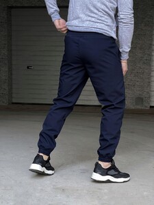 Фото - Штани утеплені Intruder SoftShell Basic темно-сині - Men box