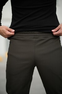 Фото - Зимові джогери Intruder SoftShell Basic кольору хакі - Men box